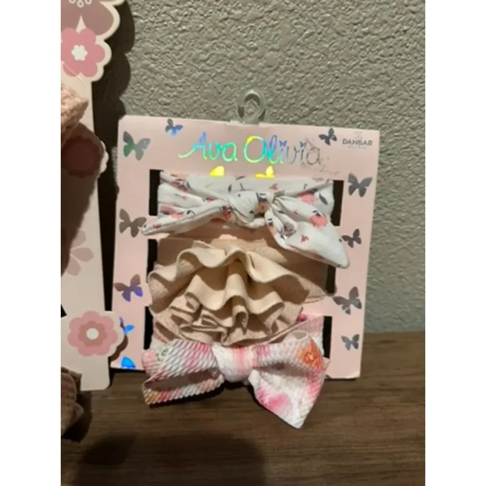 NWT Bundle of Danbar Ava Olivia Girl Headbands (multiple size/color)